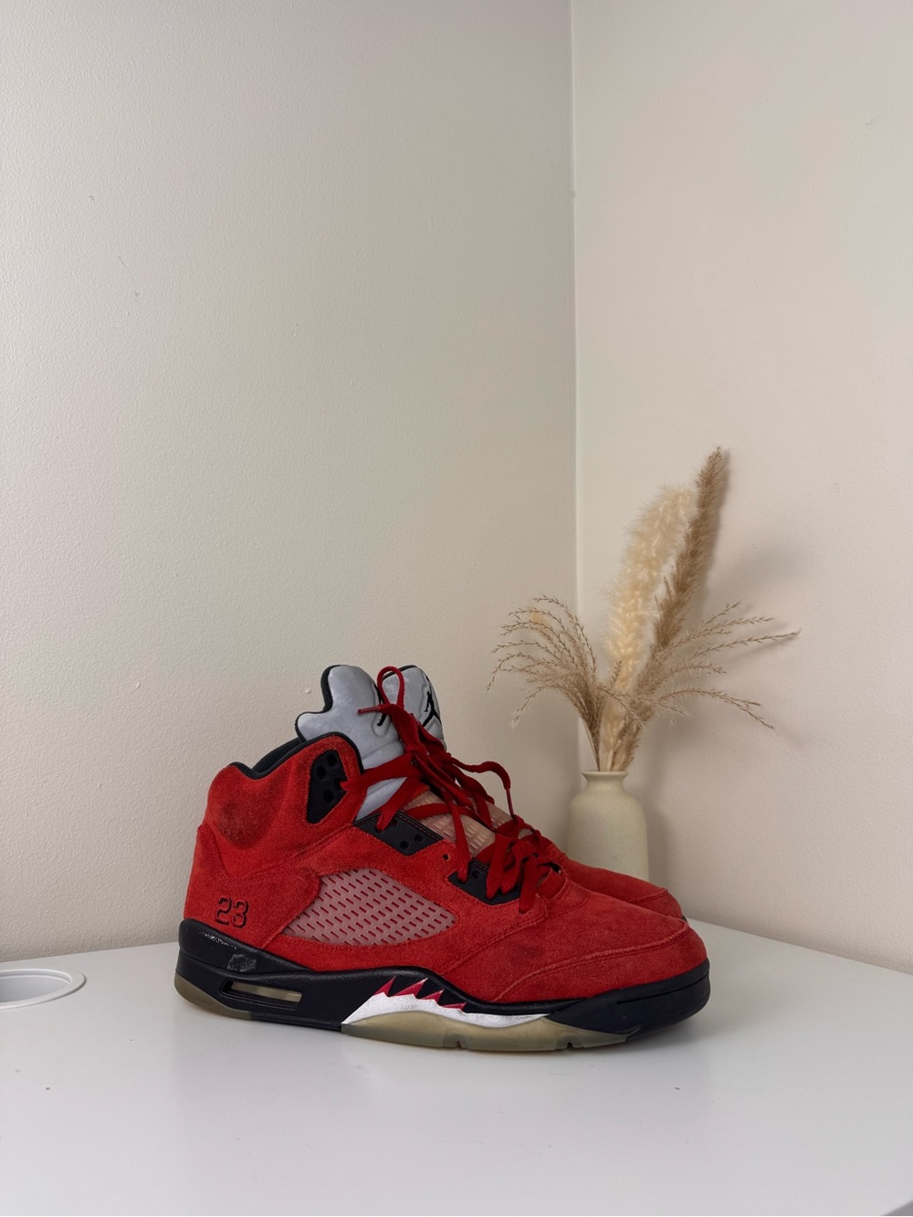 Air Jordan 5 Retro Raging Bull Red Suede – US 12 / EU 46